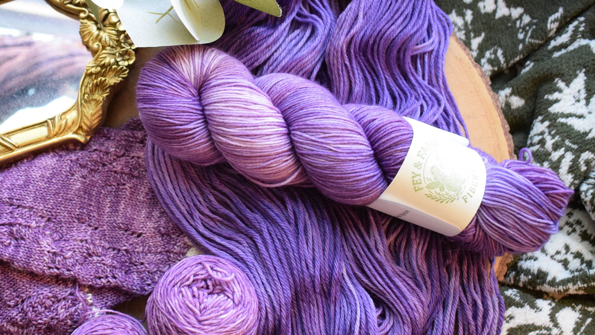 Fey and Fable Fibers Gumdrop Yarn