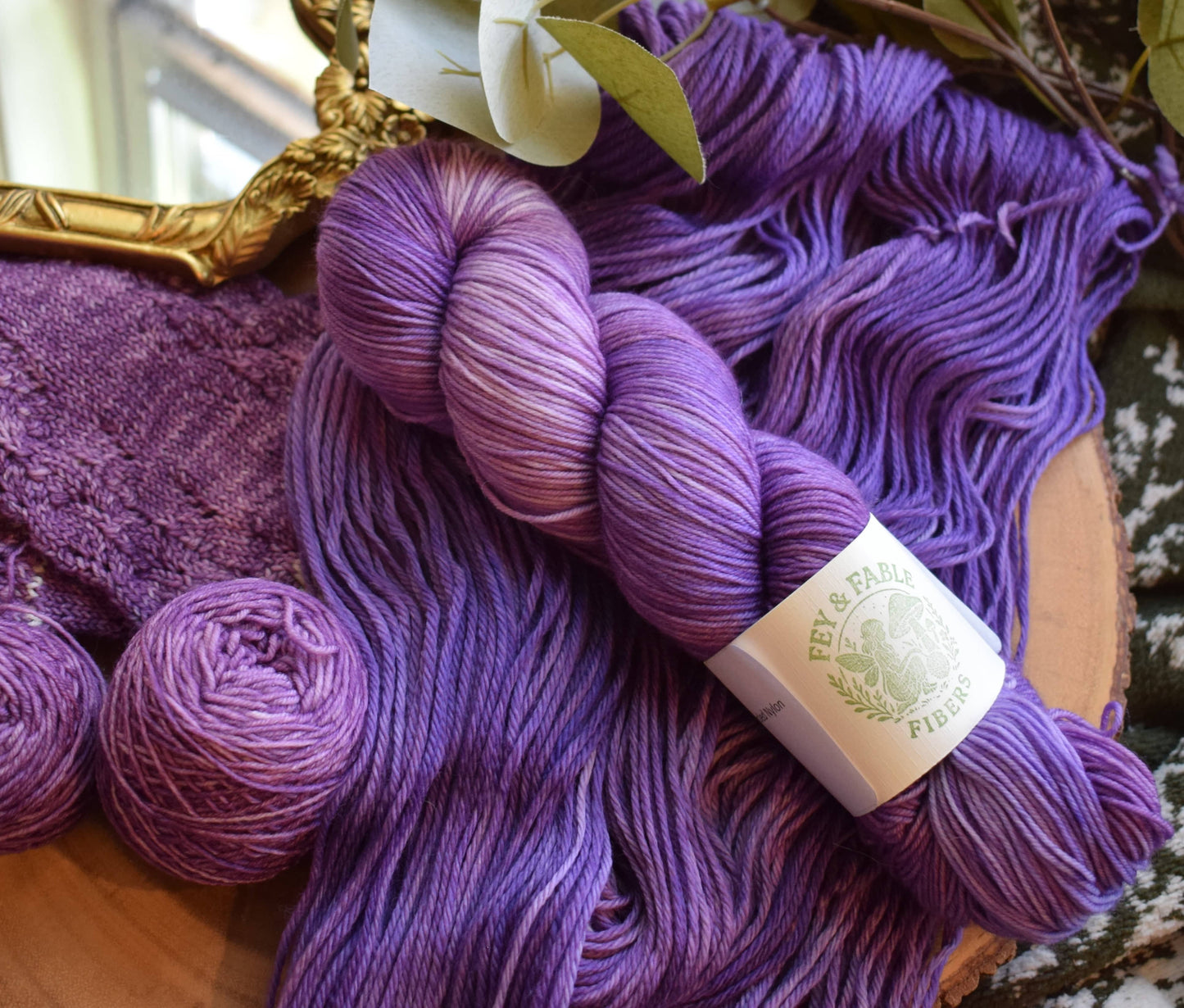 Fey and Fable Fibers Gumdrop Yarn
