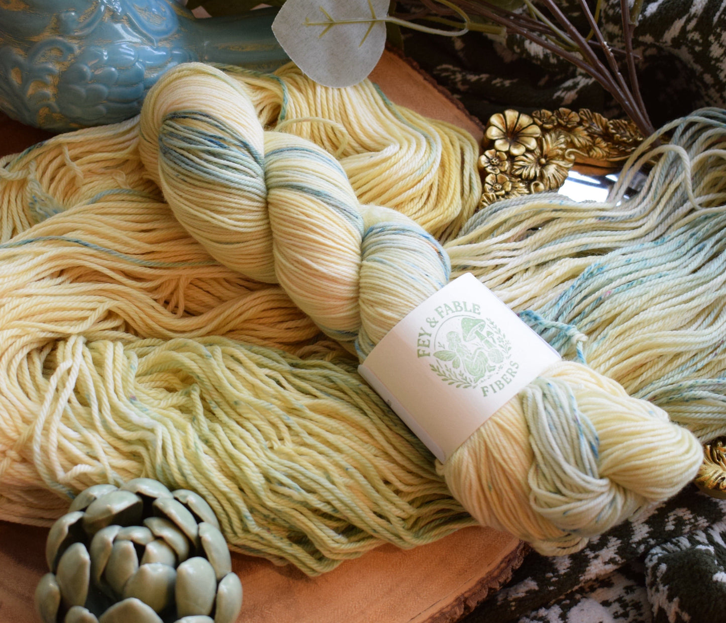 Fey and Fable Fibers Hansel Yarn