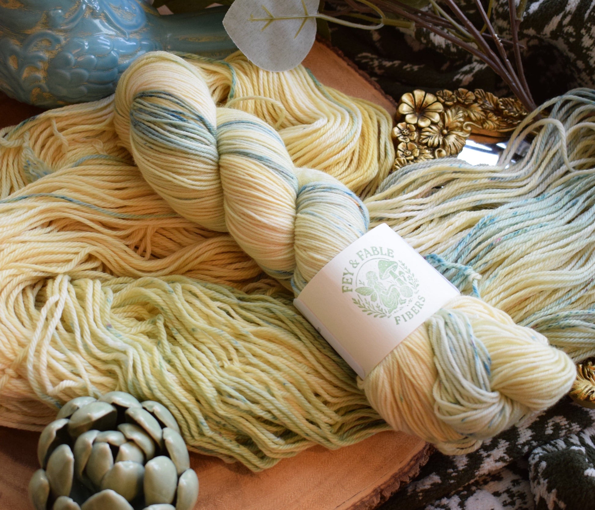 Fey and Fable Fibers Hansel Yarn