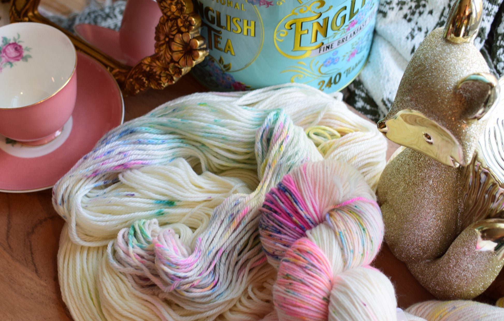 Fey and Fable Fibers Sugar Crystals Yarn