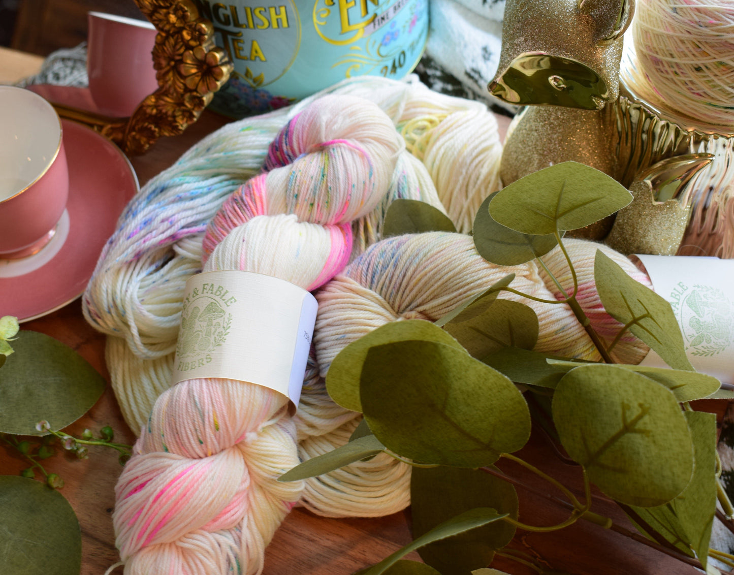 Fey and Fable Fibers Sugar Crystals Yarn