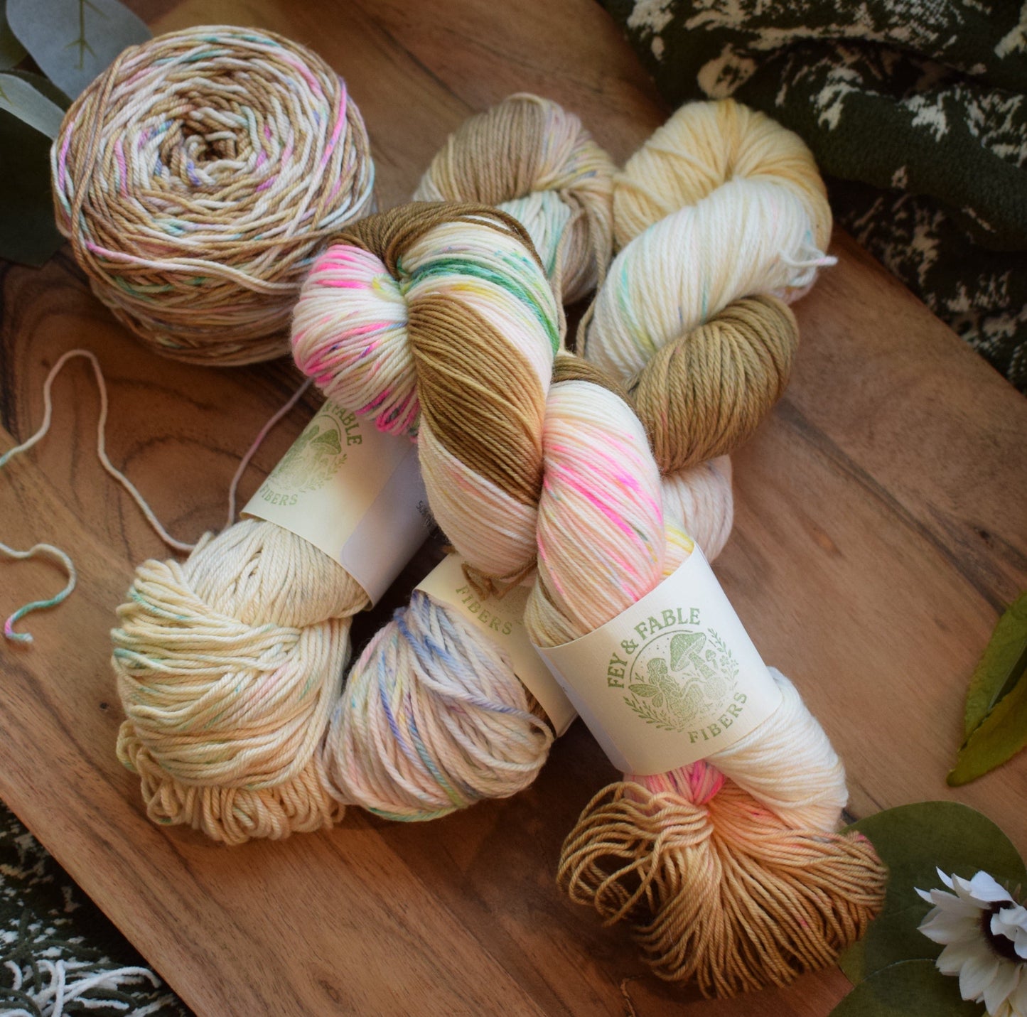 Fey and Fable Fibers Trickery Yarn