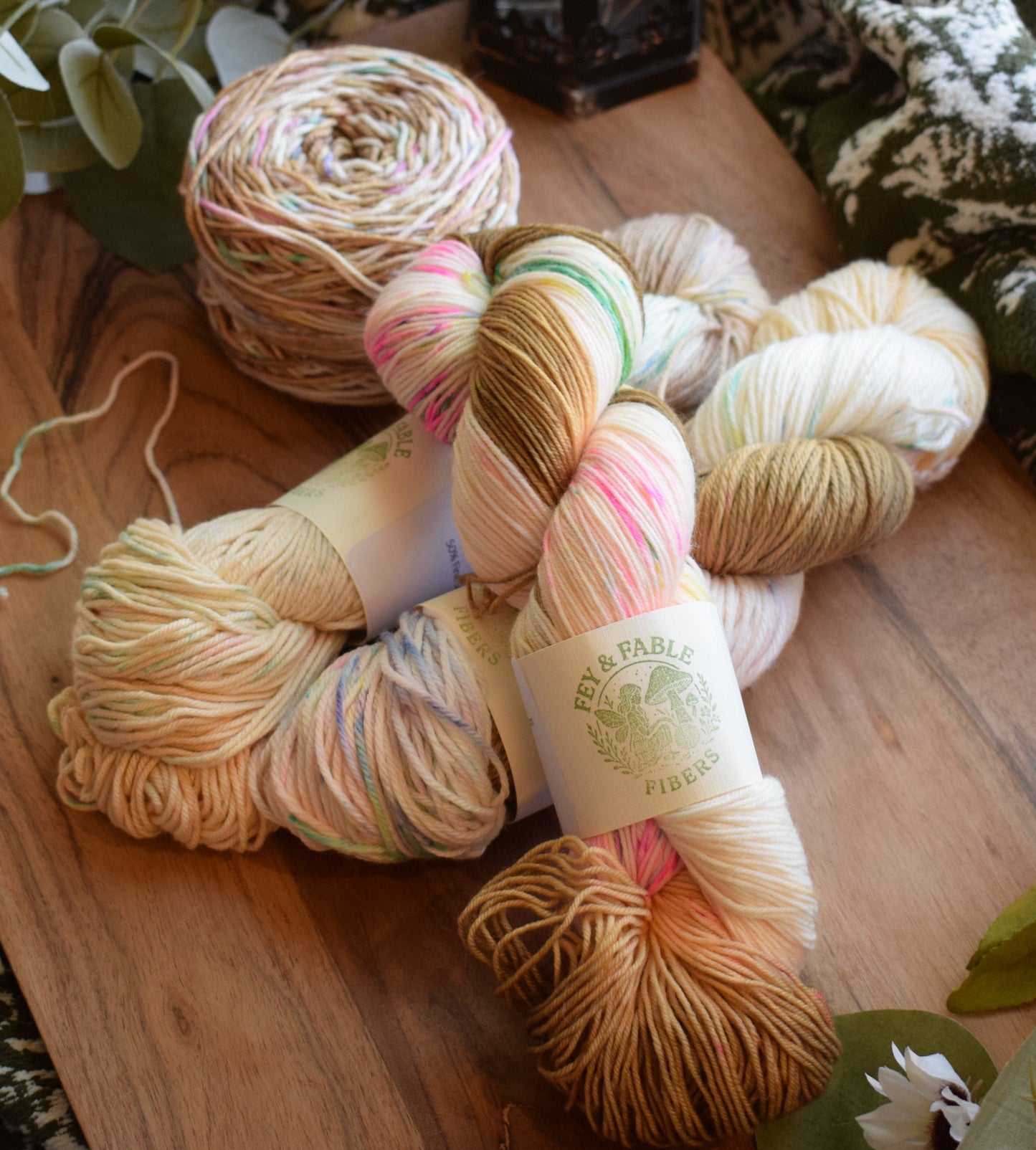 Fey and Fable Fibers Trickery Yarn