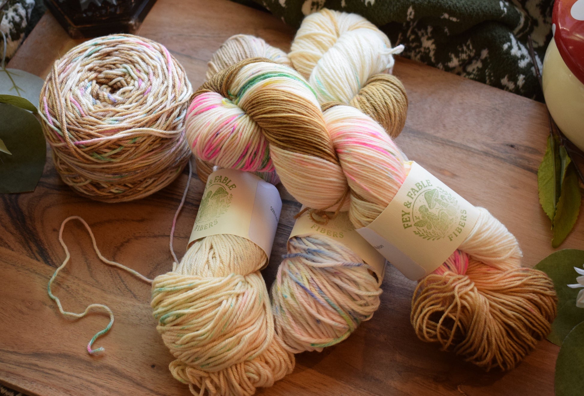 Fey and Fable Fibers Trickery Yarn