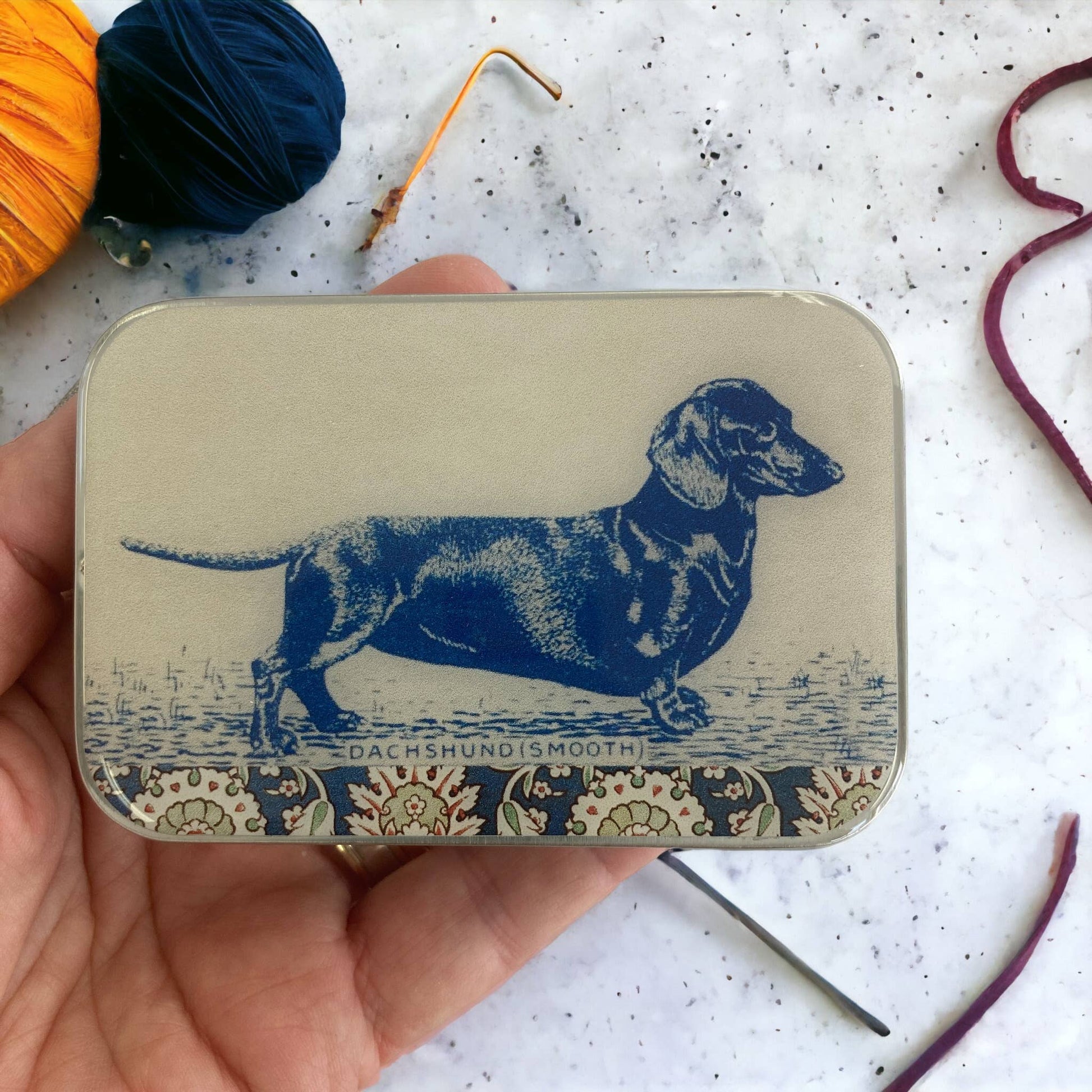 Firefly Notes Large Dachshund Notion Tin Notion Tins