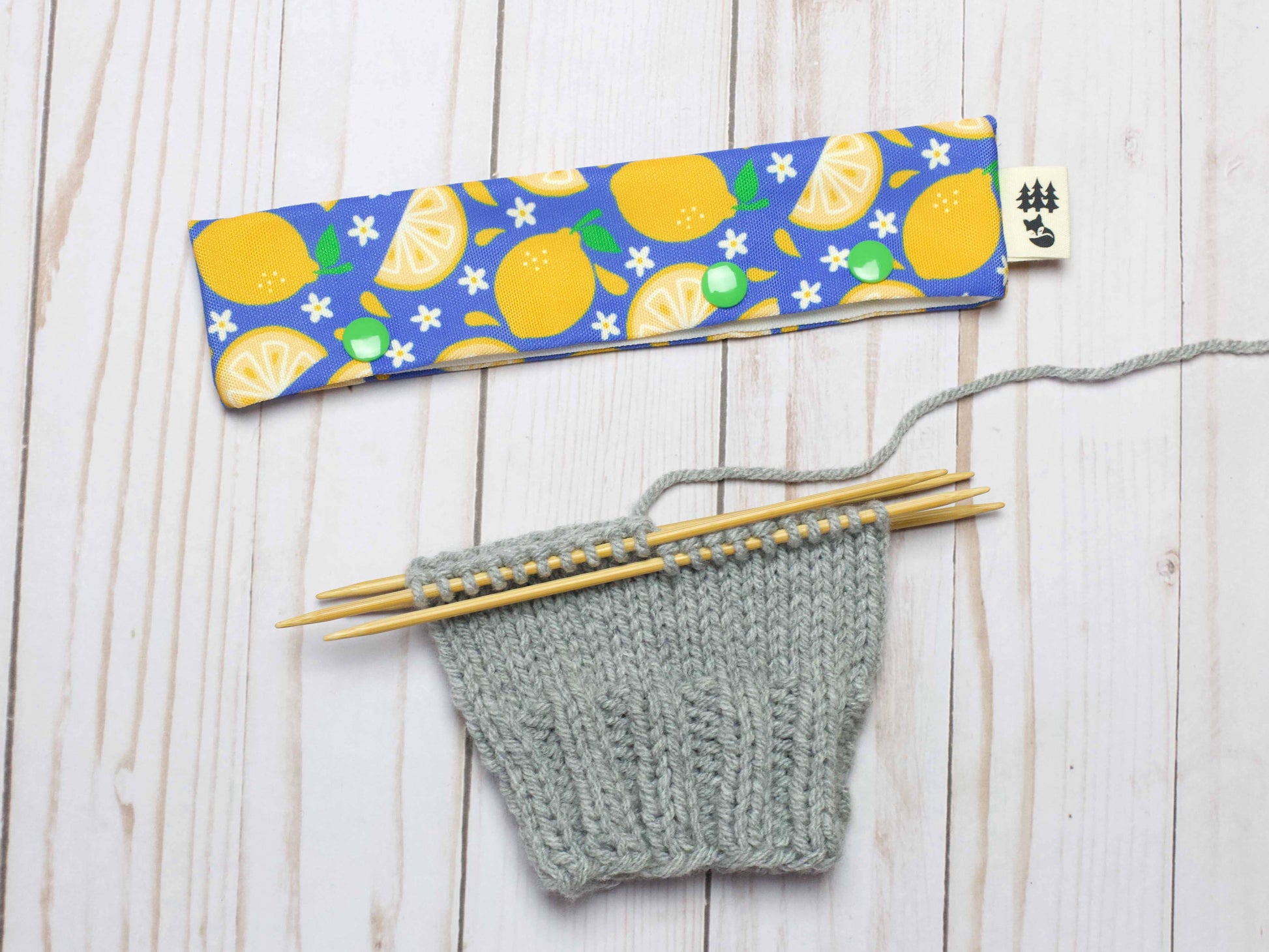 Fox & Pine Stitches Citrus | DPN Holder Needle Holders