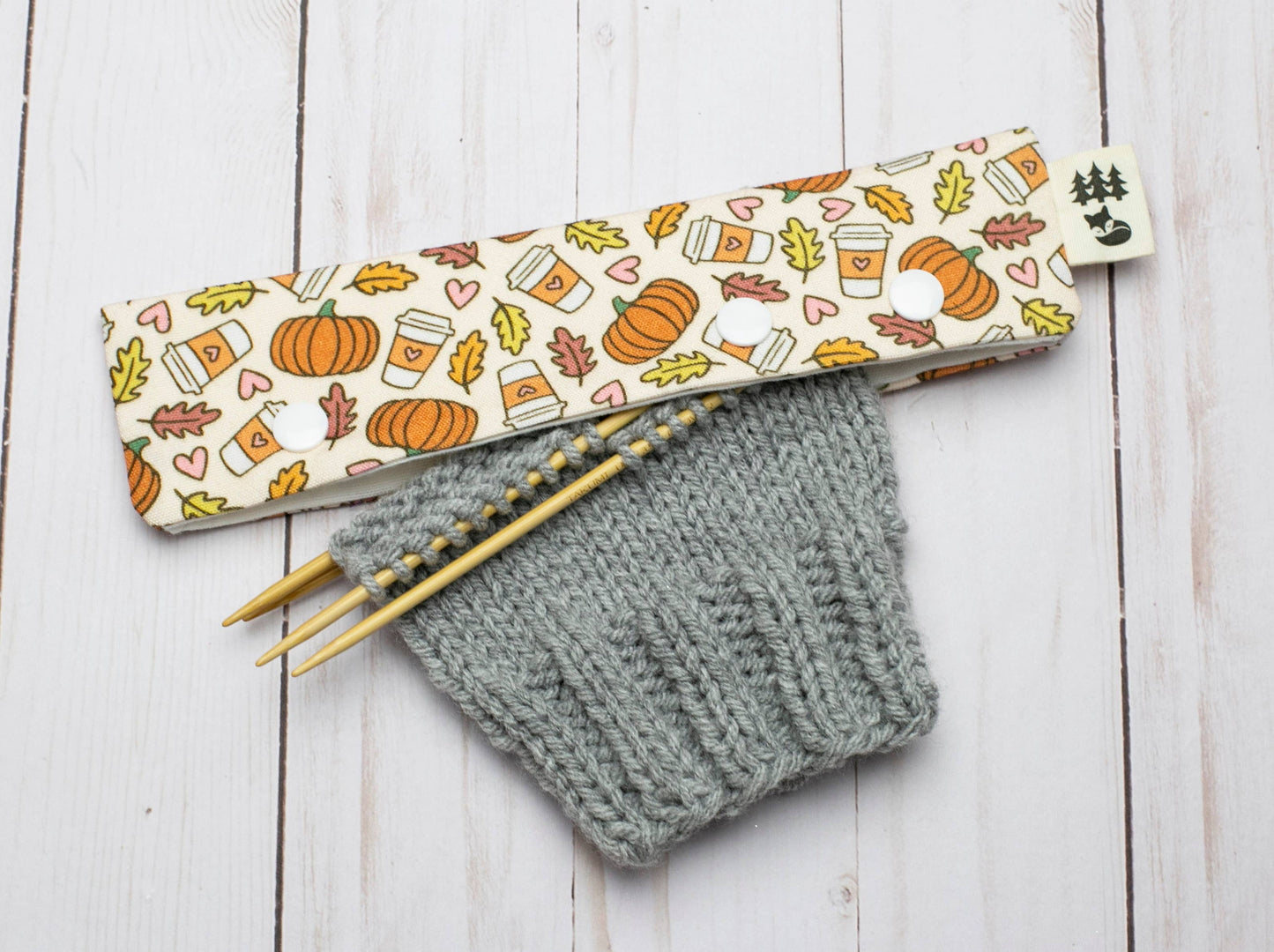 Fox & Pine Stitches Fall Flavors | DPN Holder Needle Holders