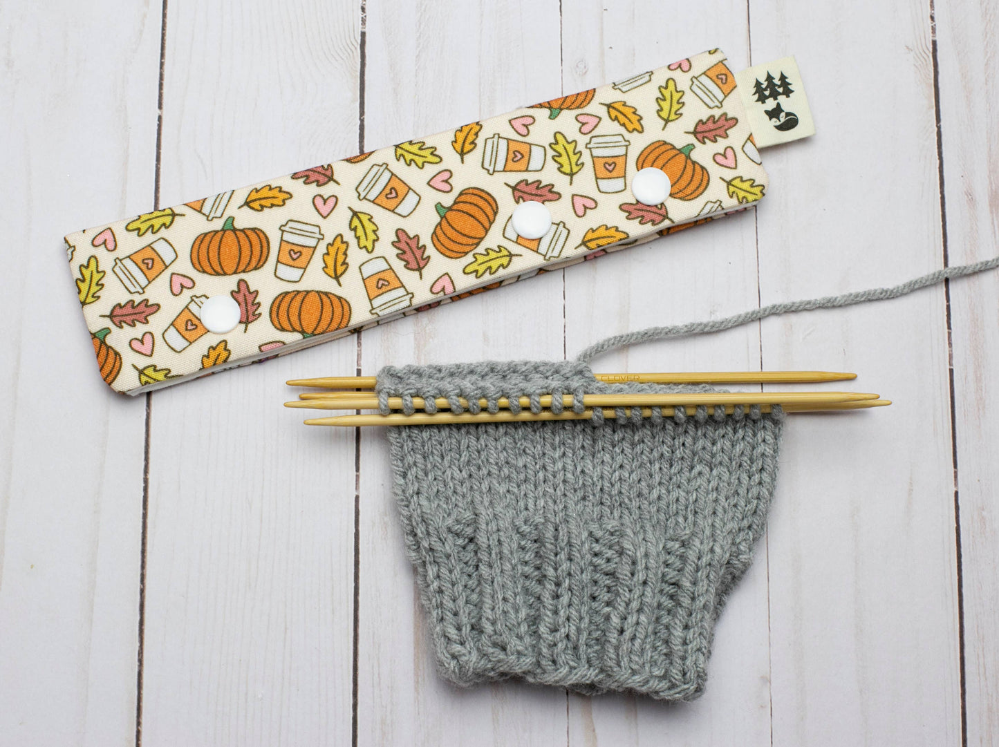 Fox & Pine Stitches Fall Flavors | DPN Holder Needle Holders