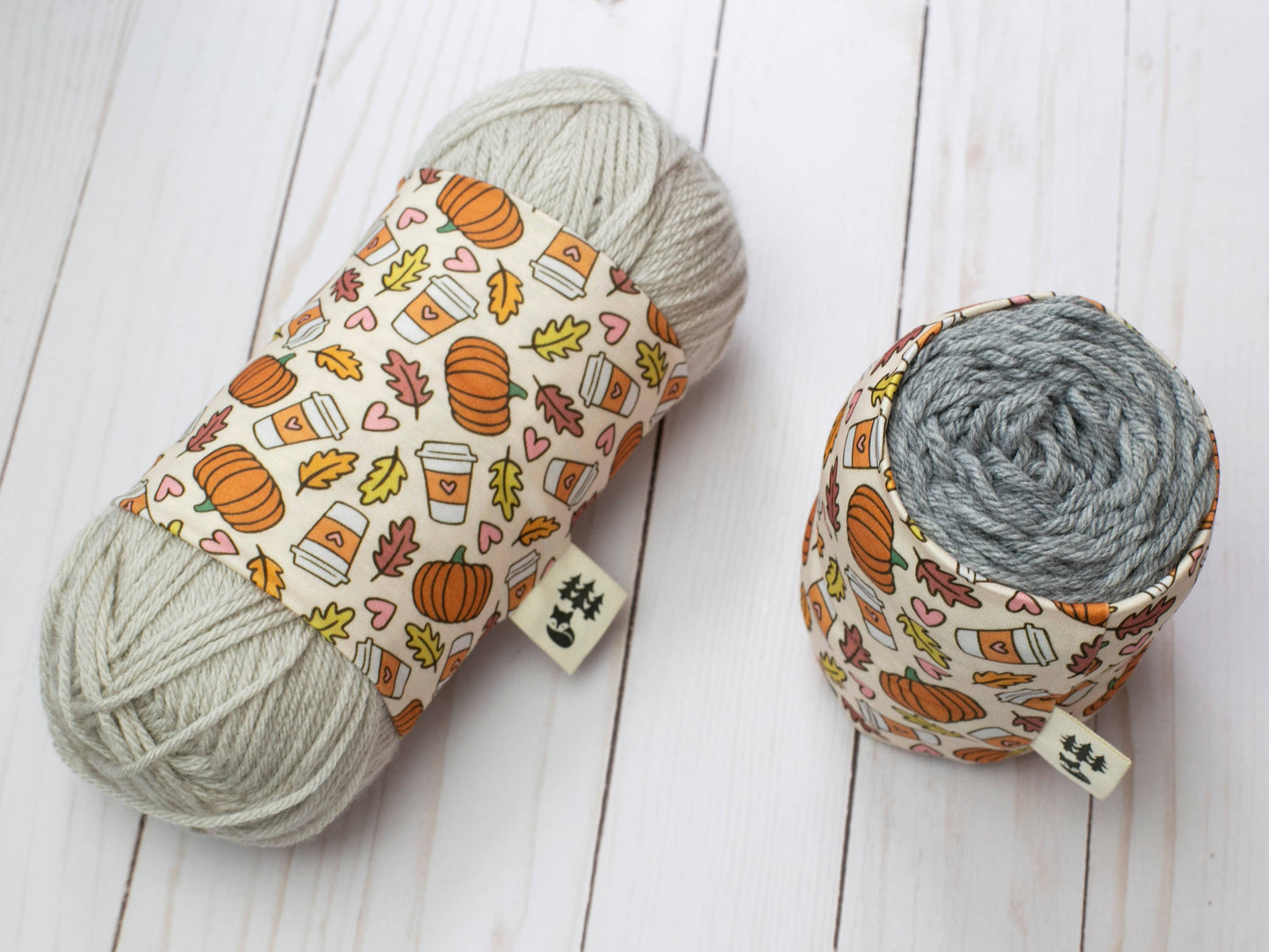 Fox & Pine Stitches Fall Flavors | Yarn Sweater Yarn Cozies