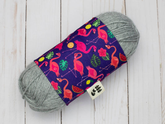 Fox & Pine Stitches Fancy Flamingo | Yarn Sweater Yarn Cozies