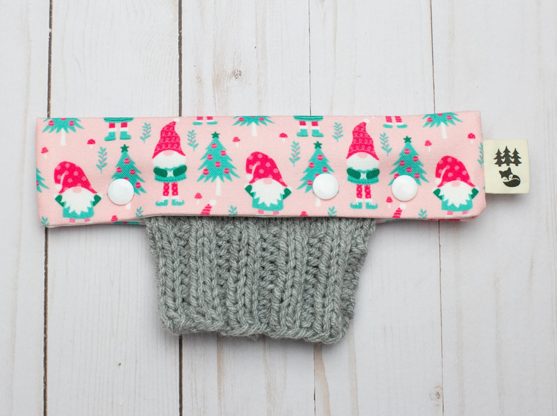 Fox & Pine Stitches Festive Gnome | DPN Holder Needle Holders