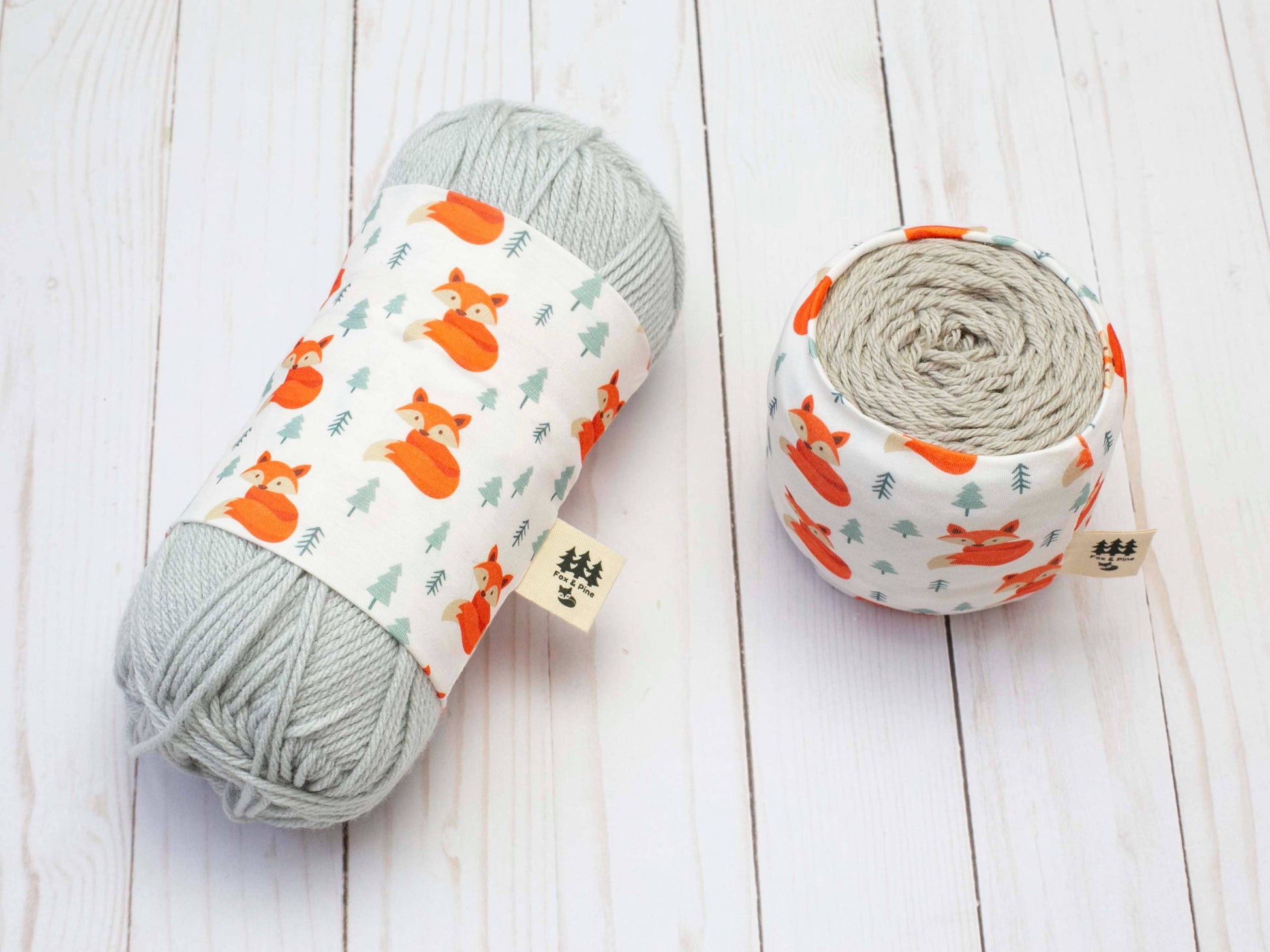 Fox & Pine Stitches Friendly Fox | Yarn Sweater Yarn Cozies