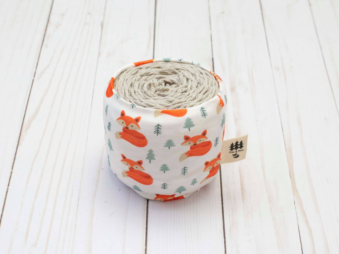 Fox & Pine Stitches Friendly Fox | Yarn Sweater Yarn Cozies