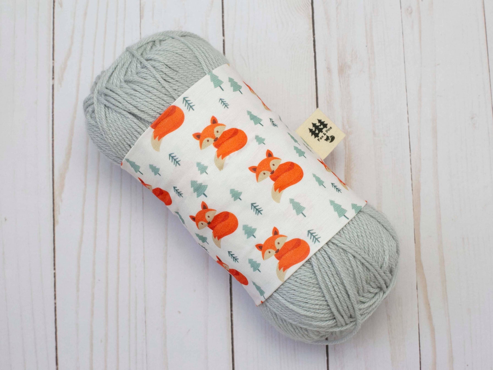 Fox & Pine Stitches Friendly Fox | Yarn Sweater Yarn Cozies