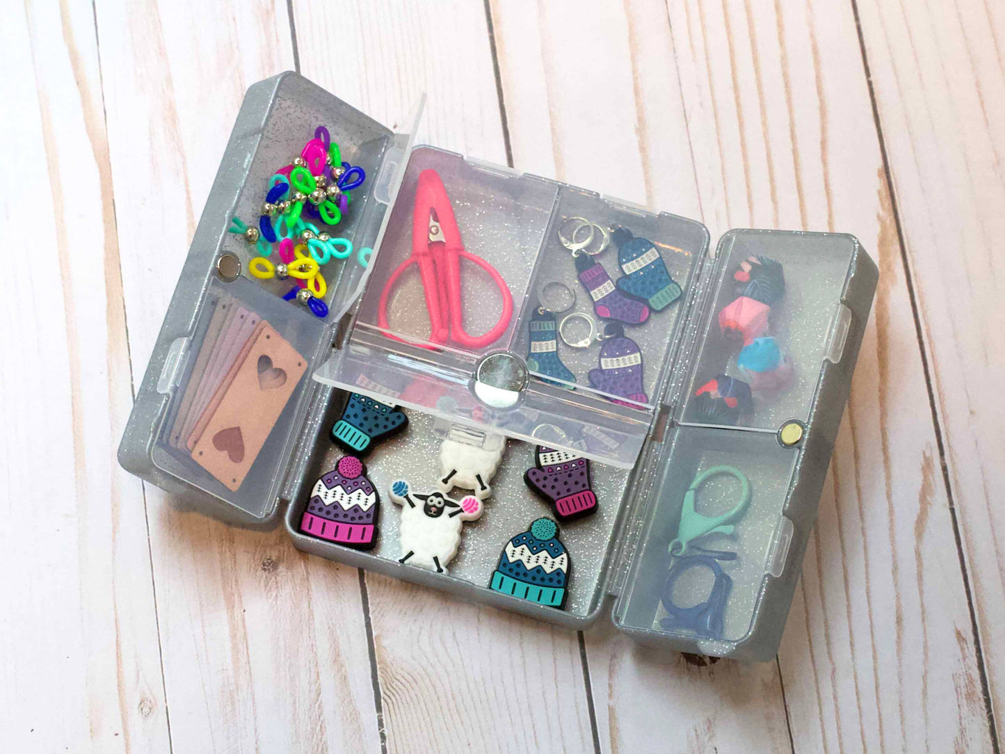 Fox & Pine Stitches *Glitter* Notion Nooks | The Ultimate On The Go Organizer Notion Pouches