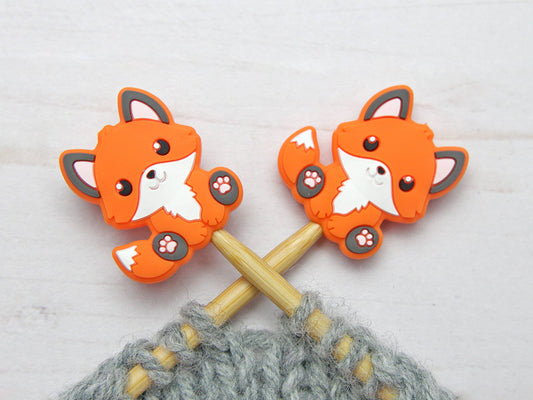 Fox & Pine Stitches Little Fox | Stitch Stoppers Knitting Notions Notions and Tools