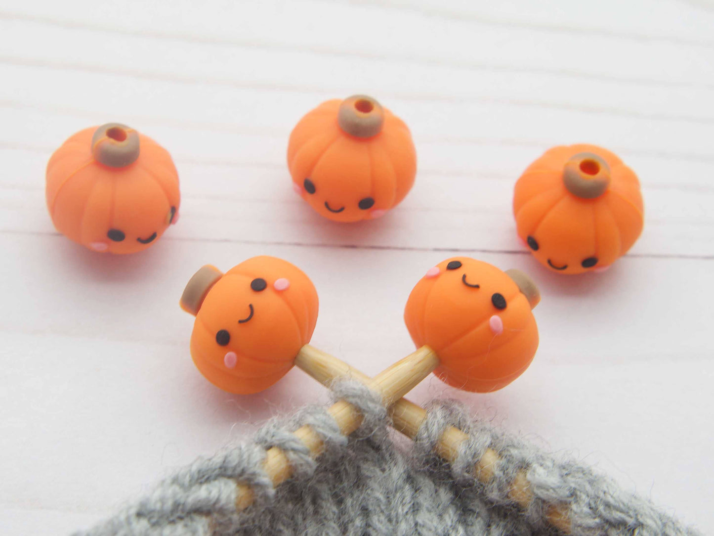 Fox & Pine Stitches Little Pumpkin | Stitch Stoppers Point Protectors Point Protectors