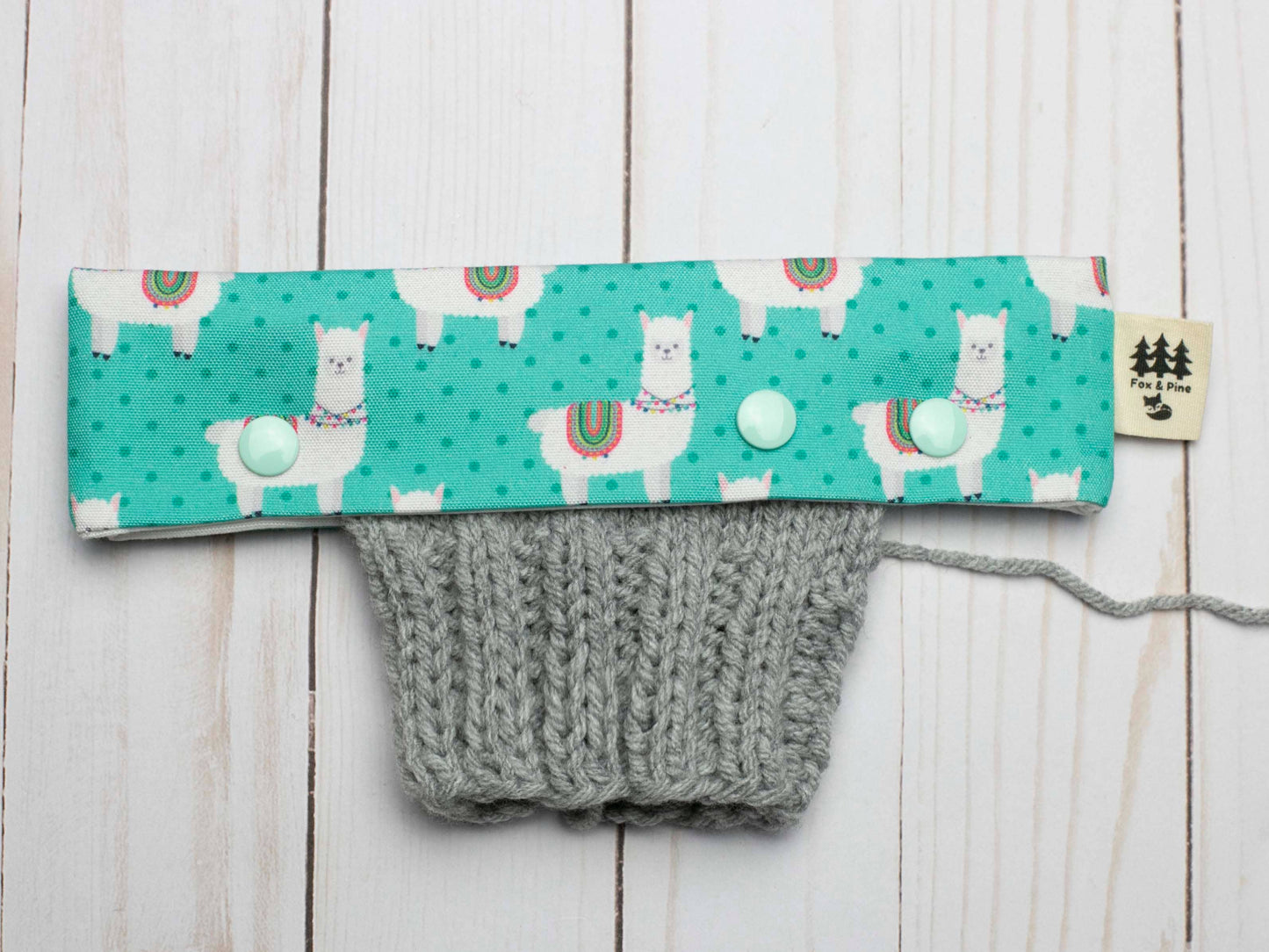 Fox & Pine Stitches Lovely Llama | DPN Holder Needle Holders