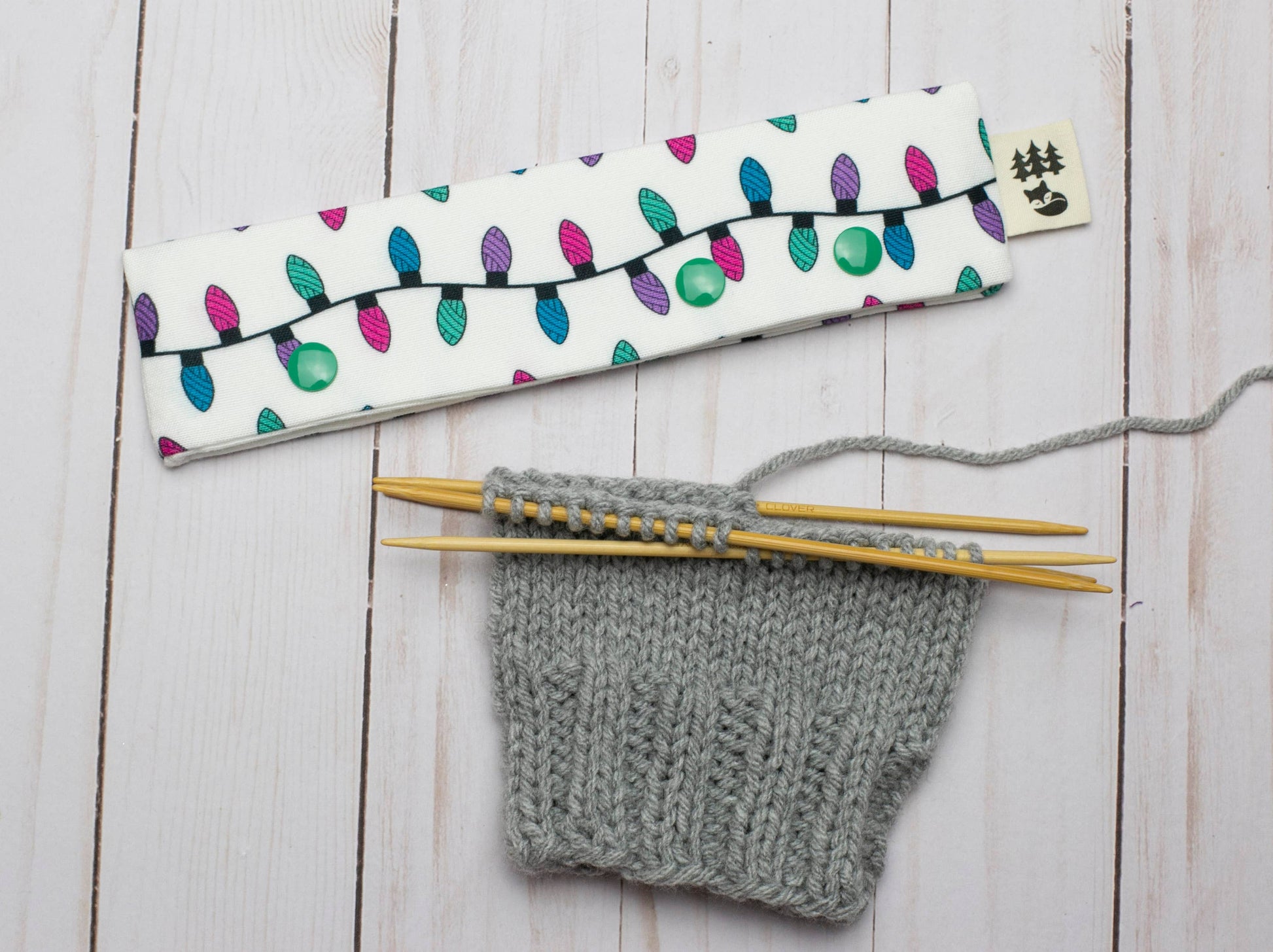 Fox & Pine Stitches Merry & Bright | DPN Holder Needle Holders