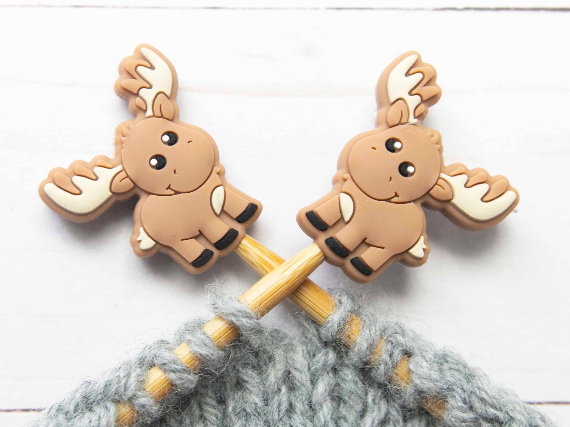 Fox & Pine Stitches Moose | Stitch Stoppers Point Protectors