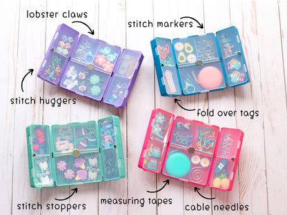 Fox & Pine Stitches Notion Nooks | The Ultimate On The Go Notion Organizer Notions and Tools