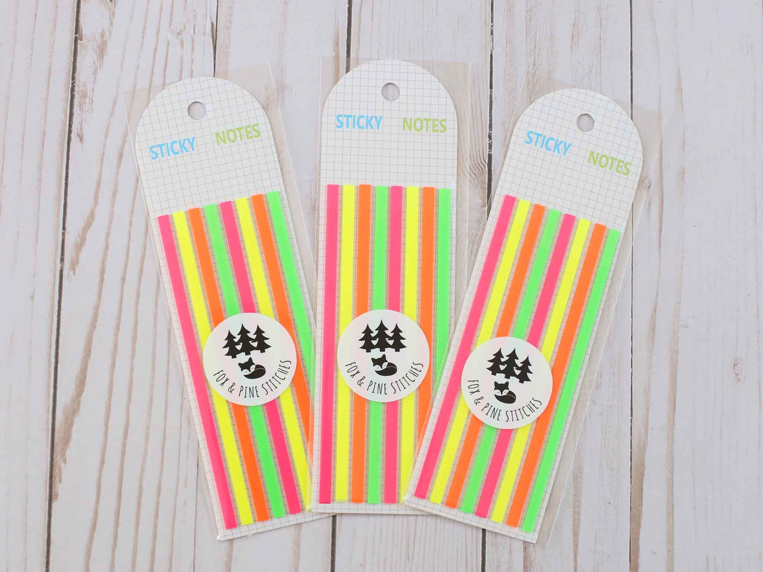 Fox & Pine Stitches Pattern Highlighter Strips Pattern Placeholder