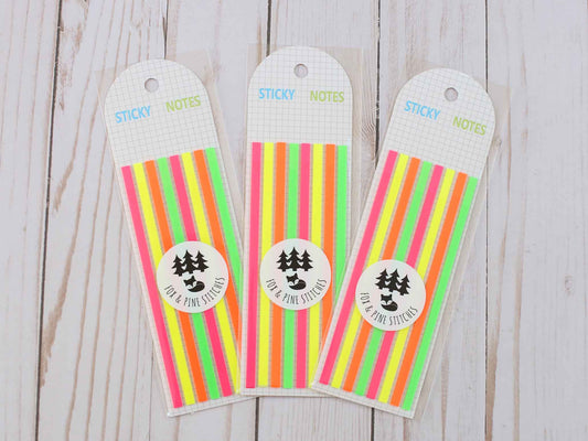 Fox & Pine Stitches Pattern Highlighter Strips Pattern Placeholder