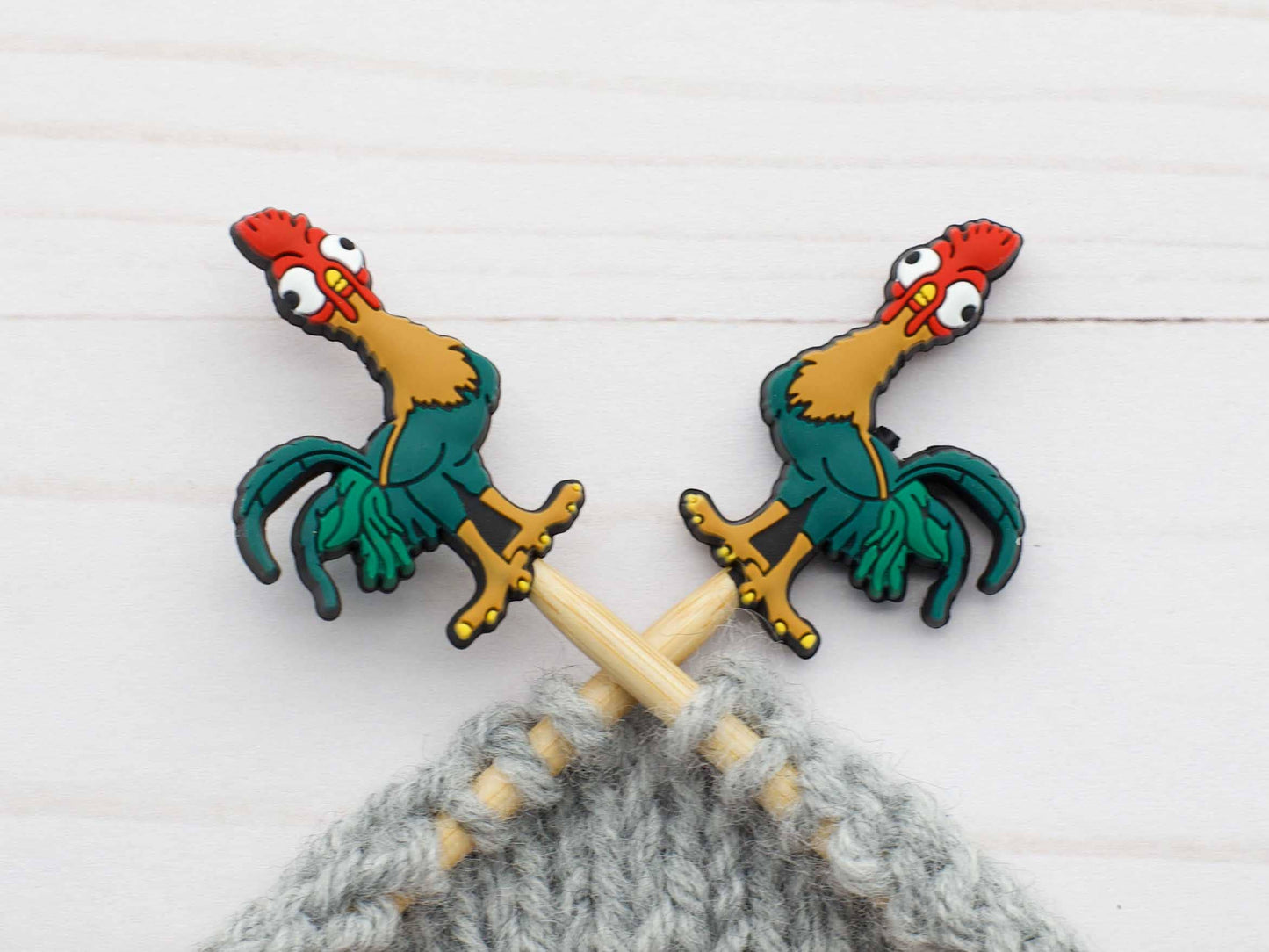 Fox & Pine Stitches Rooster | Point Protectors Point Protectors