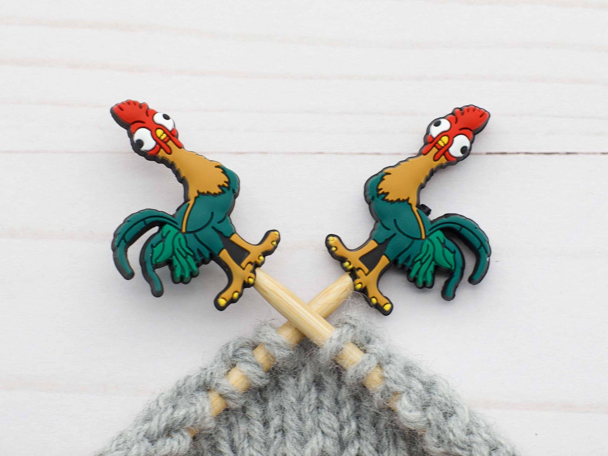 Fox & Pine Stitches Rooster | Point Protectors Point Protectors