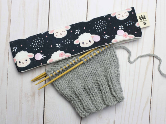 Fox & Pine Stitches Sleepy Sheep | DPN Holder Needle Holders