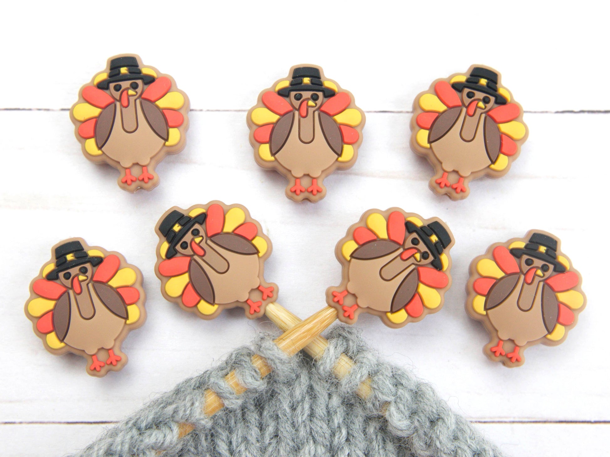 Fox & Pine Stitches Turkey | Stitch Stoppers Point Protectors Point Protectors