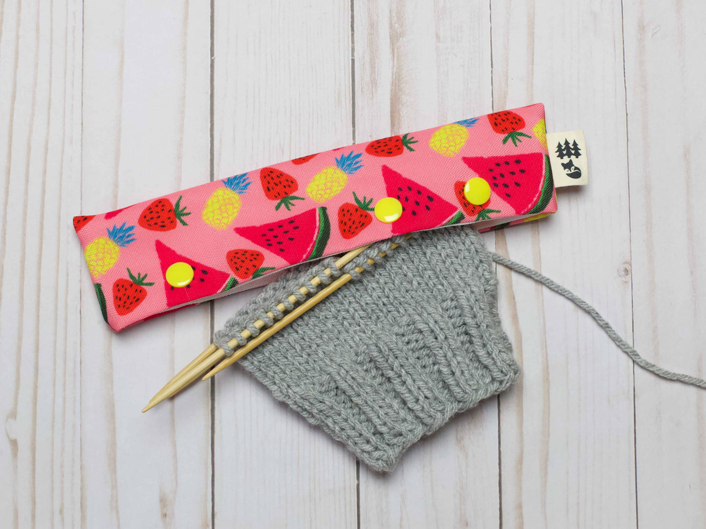 Fox & Pine Stitches Wild Watermelon | DPN Holder Needle Holders