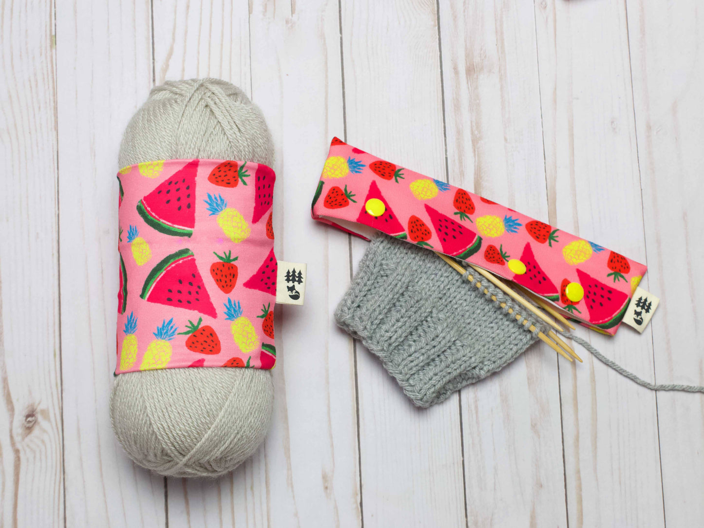 Fox & Pine Stitches Wild Watermelon | DPN Holder Needle Holders