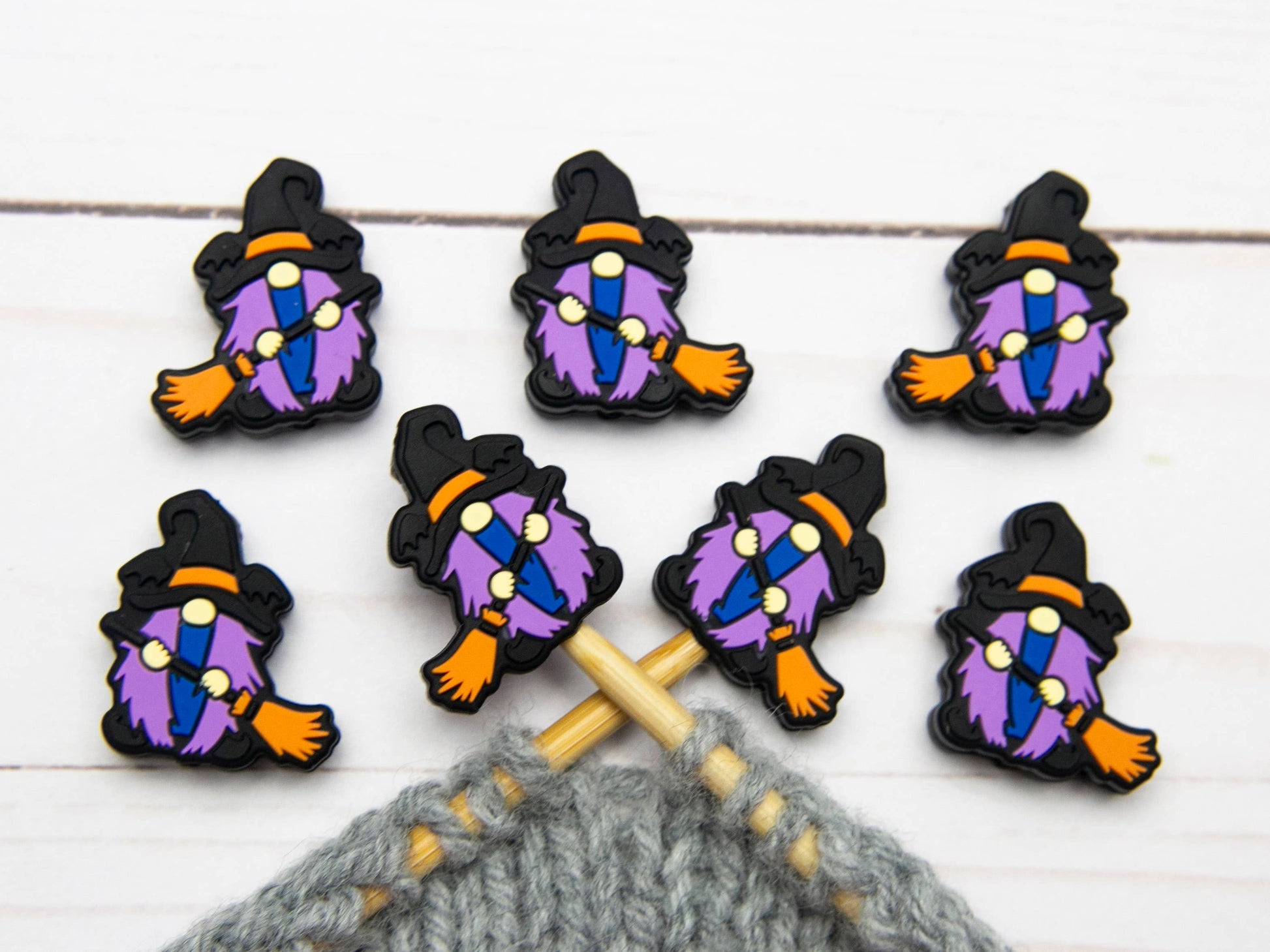 Fox & Pine Stitches Witch Gnome | Stitch Stoppers Point Protectors Point Protectors