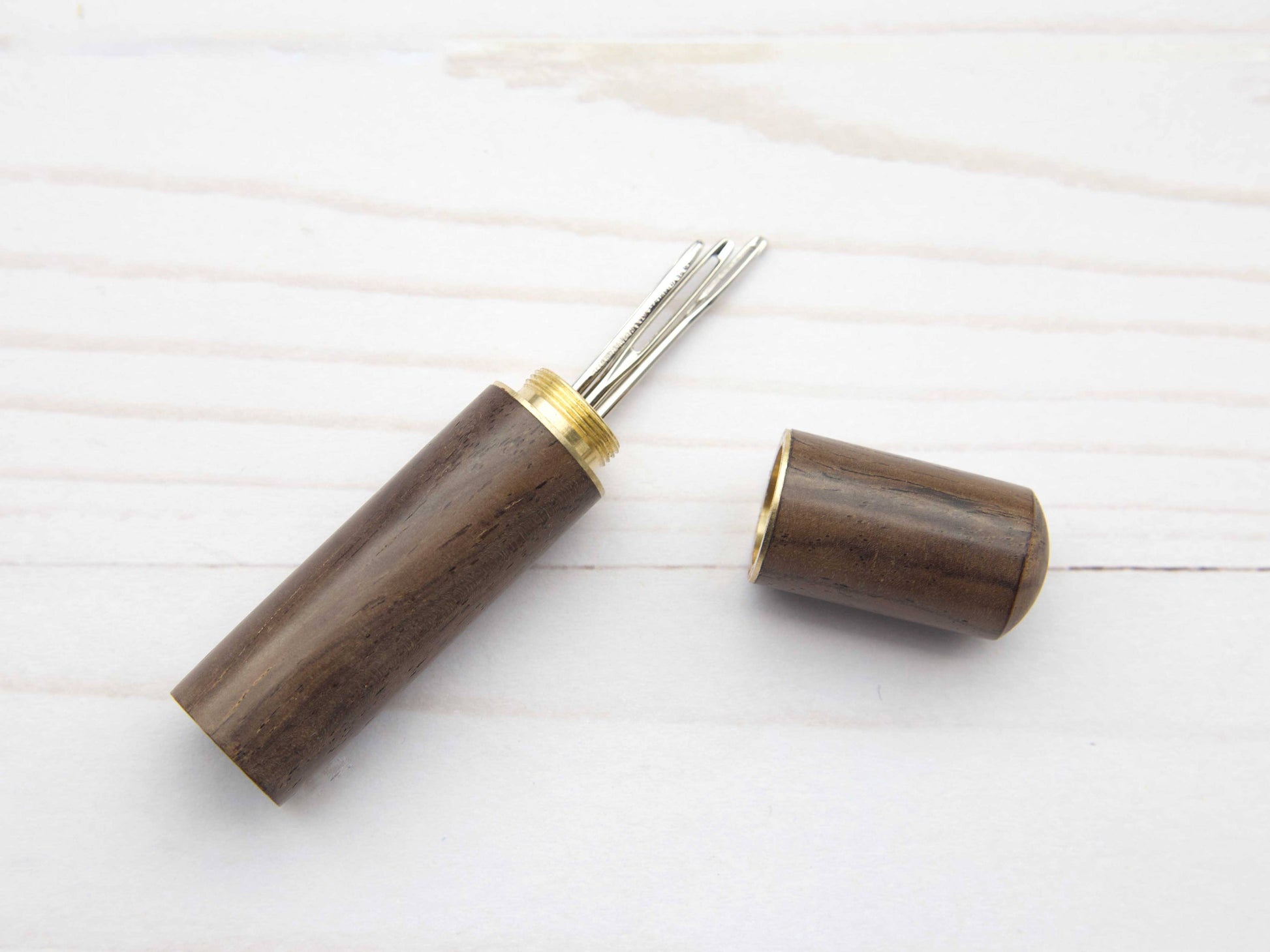 Fox & Pine Stitches Wooden Darning Needle | Storage Cases Tapestry Knitting Needles