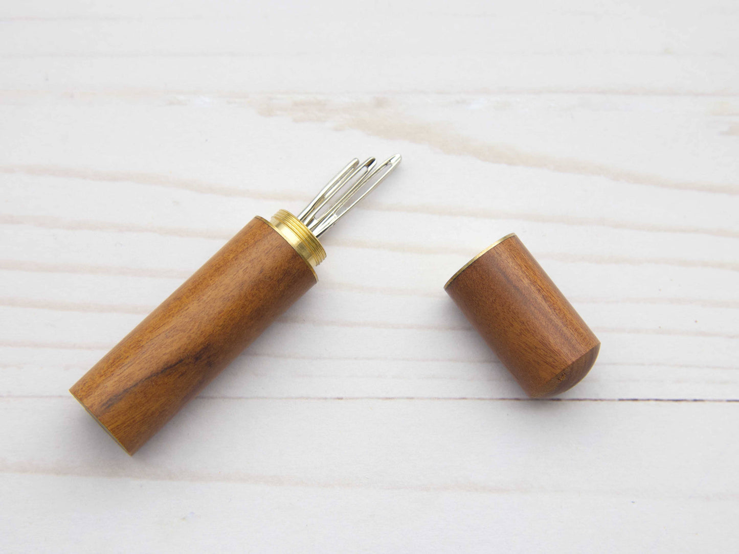 Fox & Pine Stitches Wooden Darning Needle | Storage Cases Tapestry Knitting Needles
