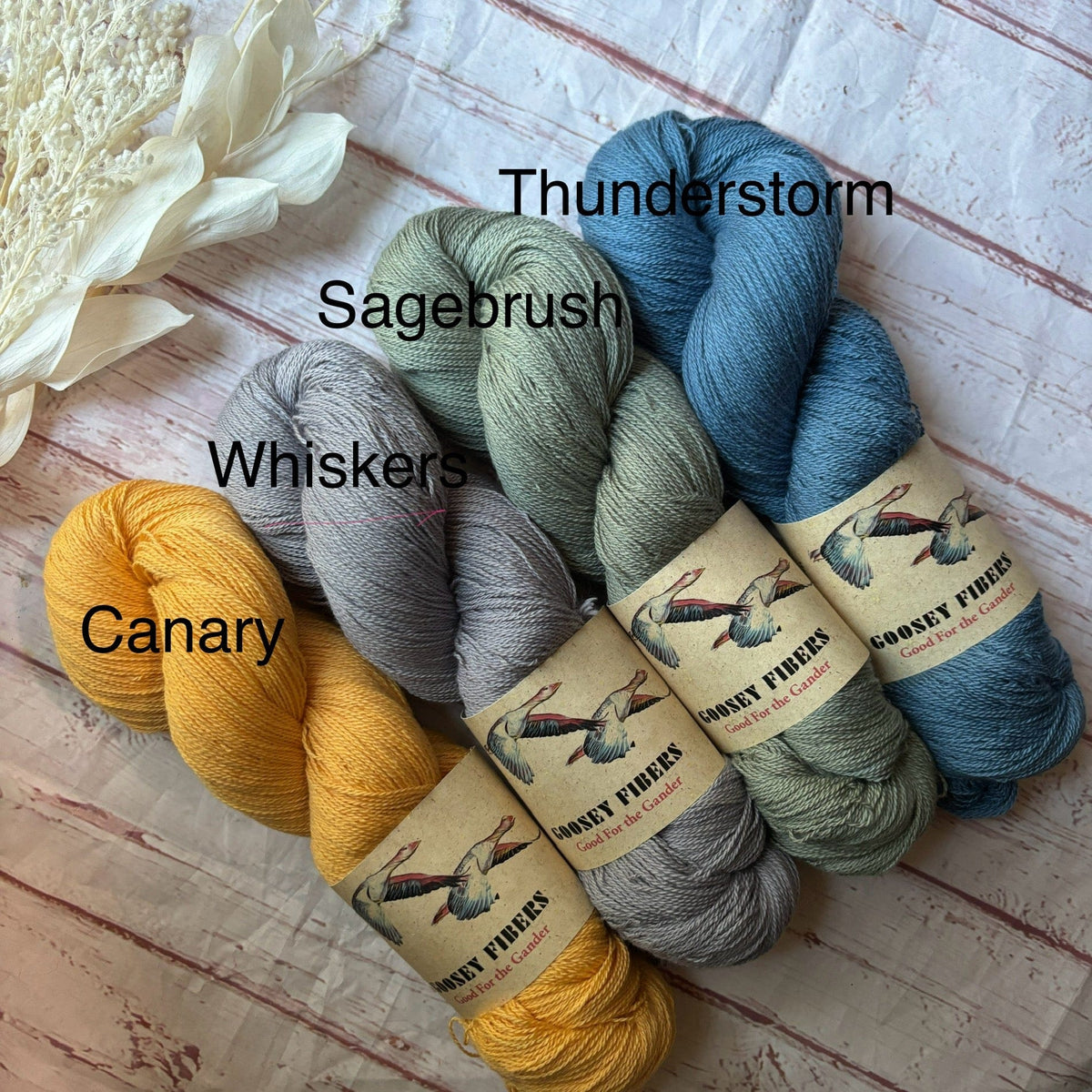 Goosey Fibers Canary Yarn