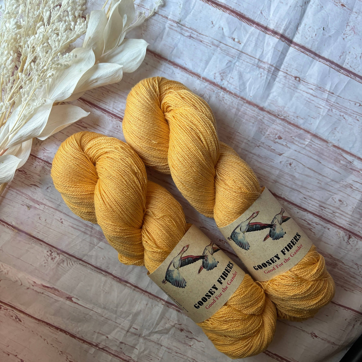 Goosey Fibers Canary Yarn