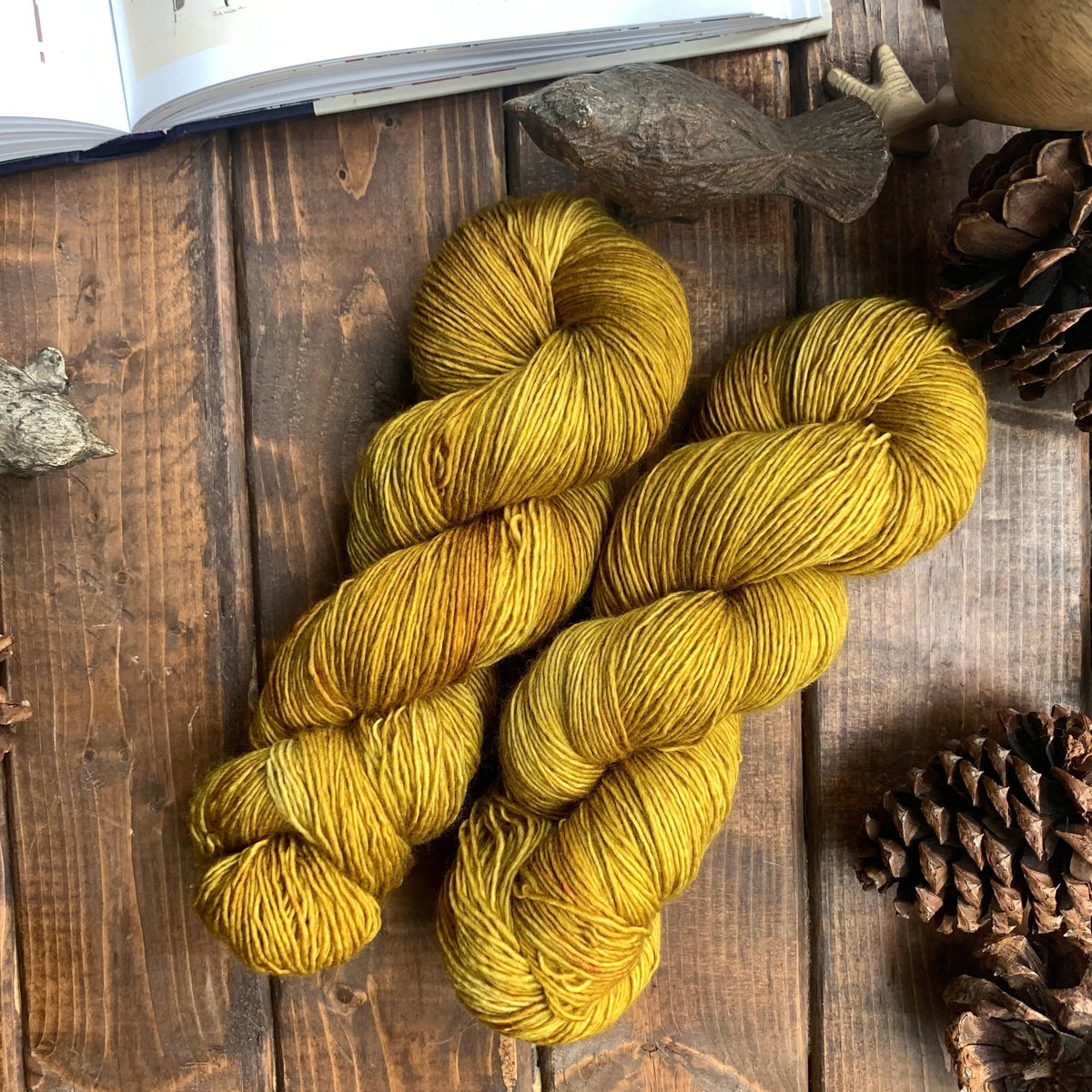 Goosey Fibers Gosling Golden Weaver Yarn