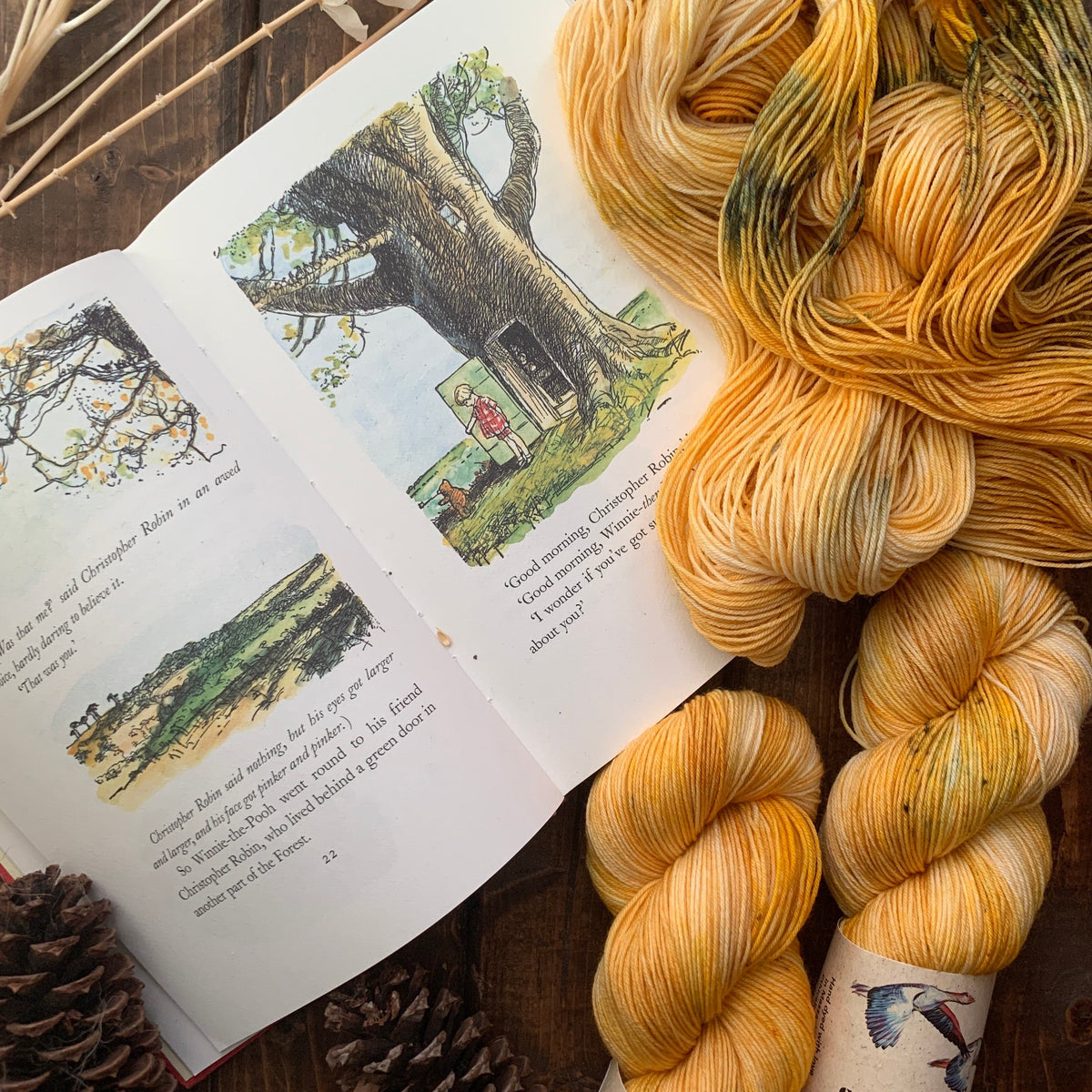 Goosey Fibers Hunny Yarn