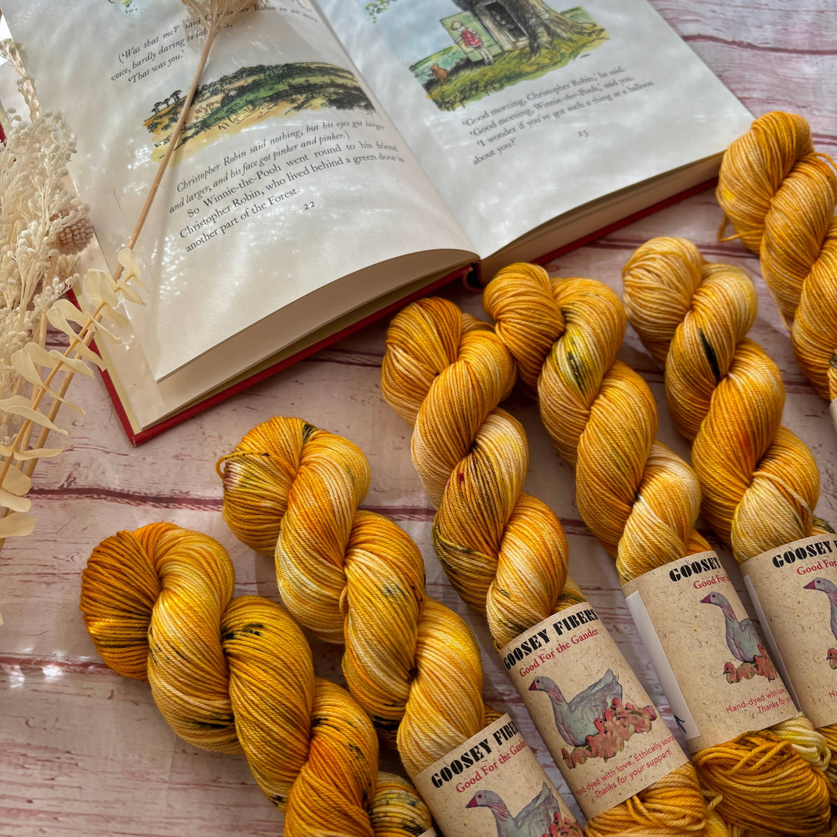Goosey Fibers Hunny Yarn