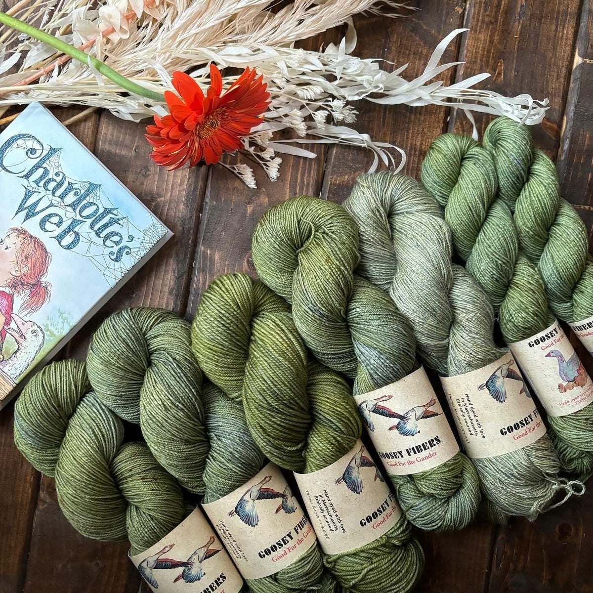 Goosey Fibers Paths of Memory Yarn