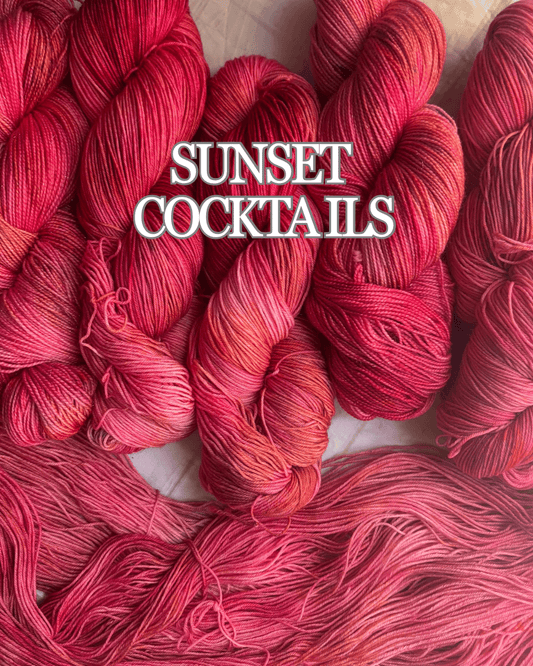 Goosey Fibers Sunset Cocktails Yarn