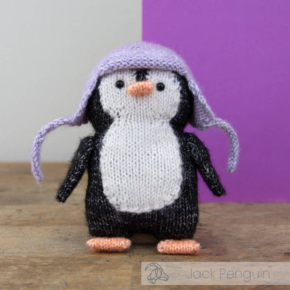 Hardicraft USA DIY Knitting Kit - Jack Penguin Craft Kits