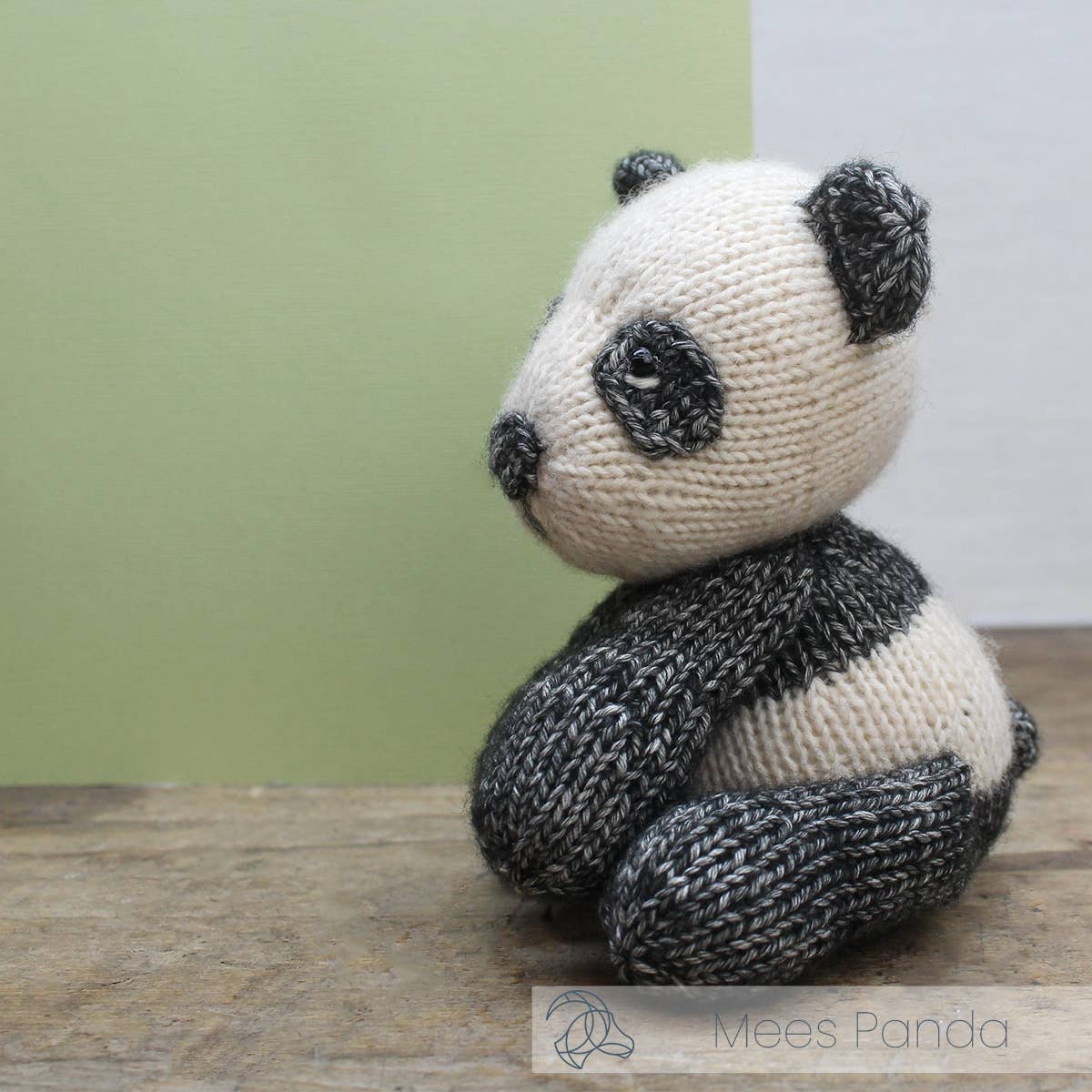 Hardicraft USA DIY Knitting Kit - Mees Panda Knitting Kits
