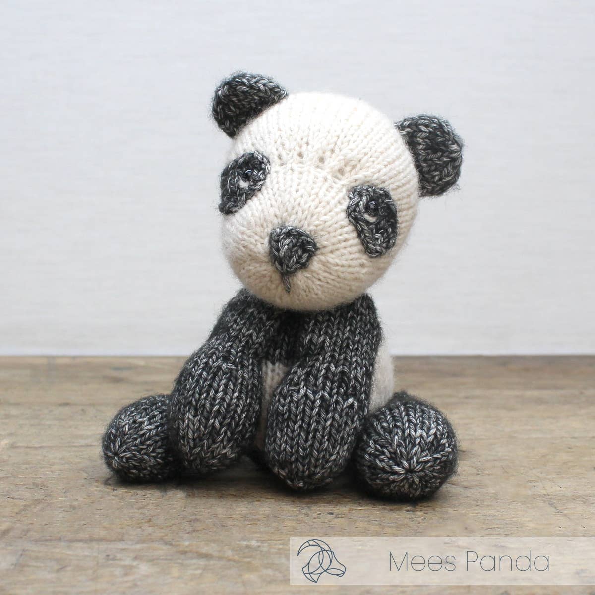 Hardicraft USA DIY Knitting Kit - Mees Panda Knitting Kits