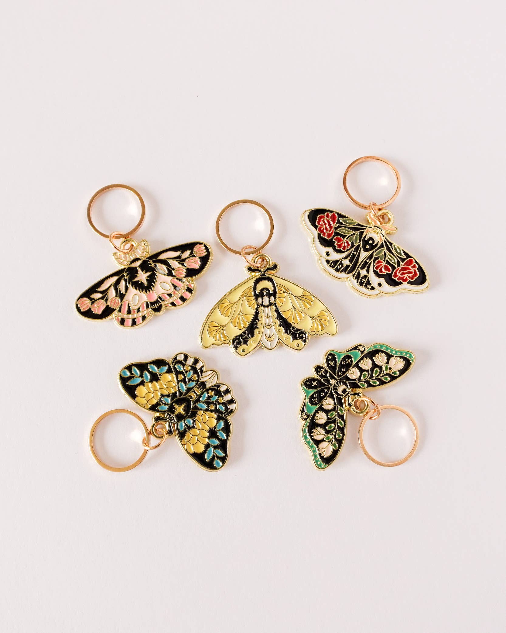 Hello Kim - Kim Chui Butterflies - Marker rings Stitch markers