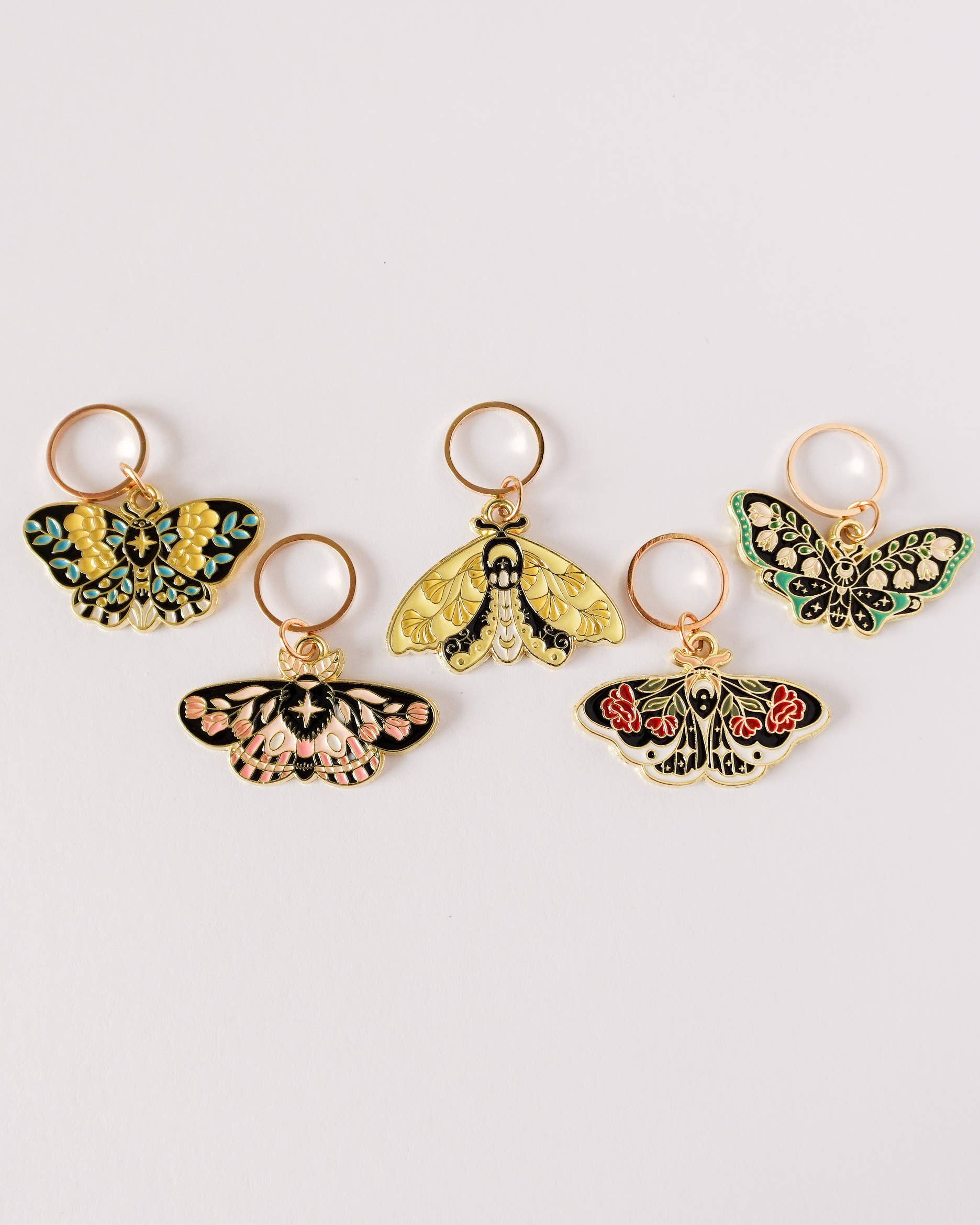 Hello Kim - Kim Chui Butterflies - Marker rings Stitch markers