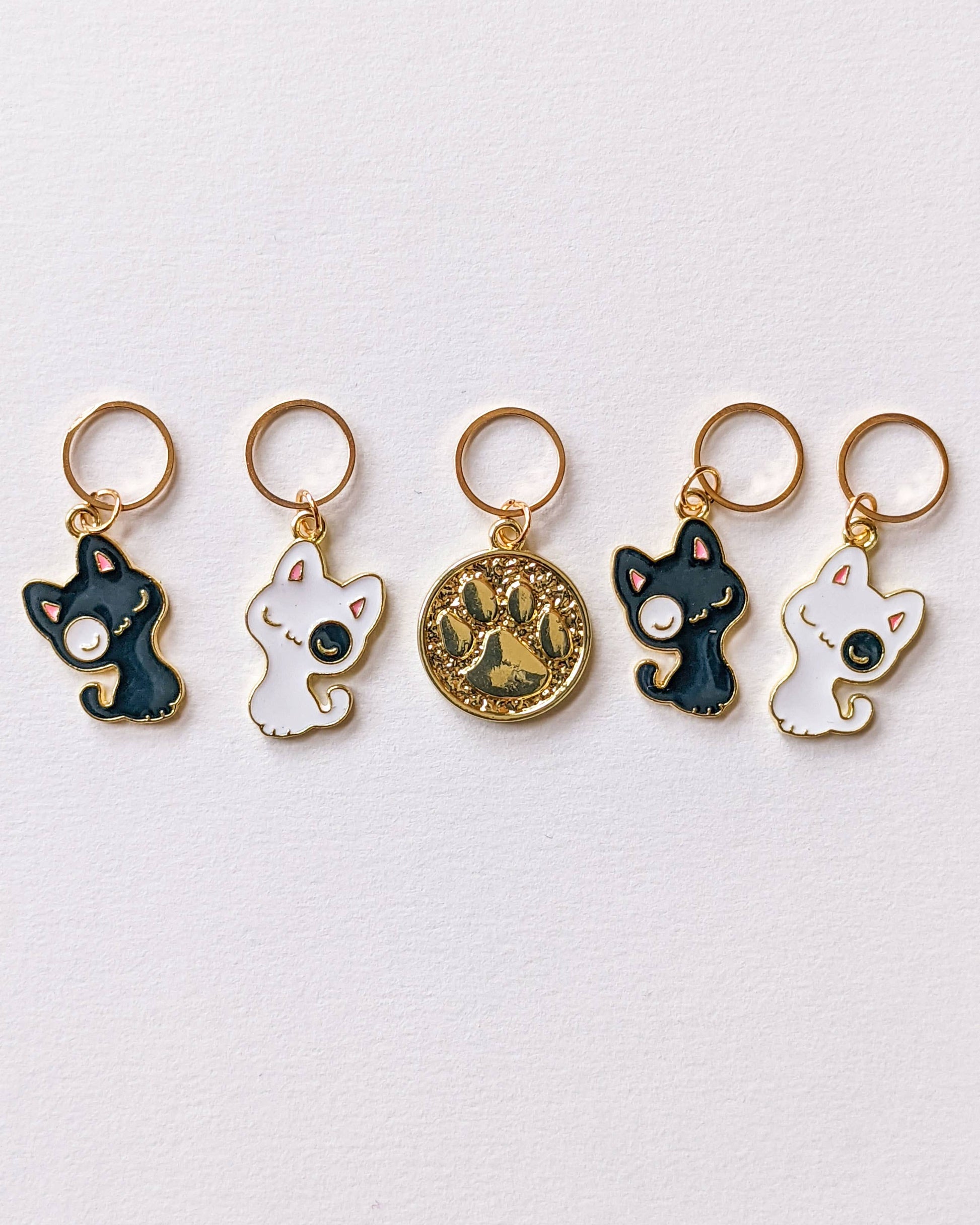 Hello Kim - Kim Chui Happy Cats Marker Rings Stitch markers